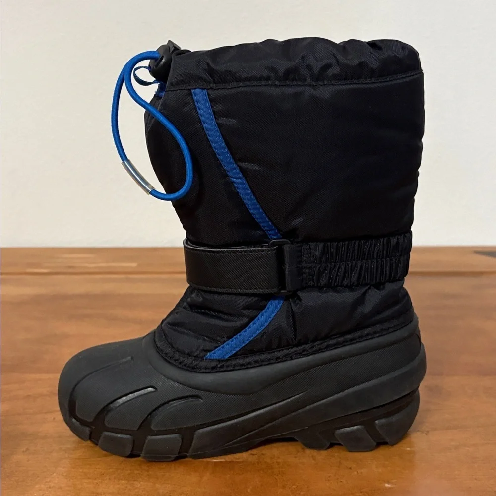 Sorel Black and Blue Snow Boots Size 13